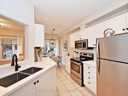 169 Denise Circ, Newmarket, ON - Indoor Photo Showing Kitchen With Stainless Steel Kitchen With Double Sink