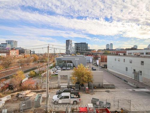 310-5 Defries St, Toronto, ON - Outdoor With View