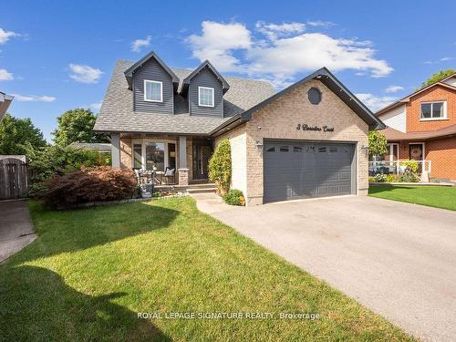 3 Borodino Crt, Hamilton, ON - Outdoor With Deck Patio Veranda With Facade