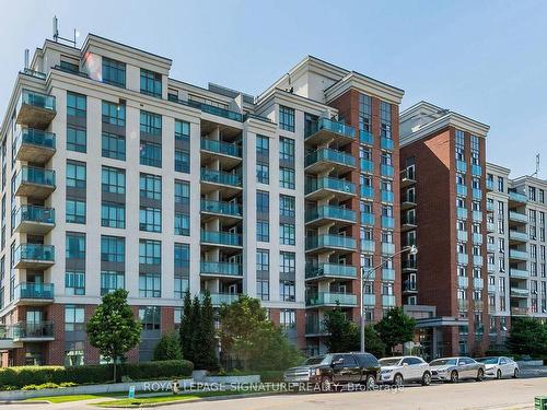 623-120 Dallimore Circ, Toronto, ON - Outdoor With Balcony With Facade