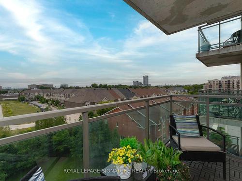 623-120 Dallimore Circ, Toronto, ON - Outdoor With Balcony With View