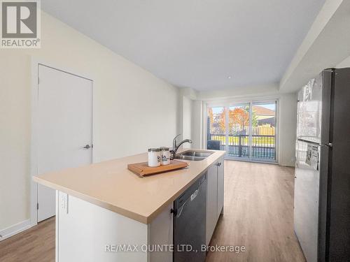 2102 - 160 Densmore Road, Cobourg, ON - Indoor Photo Showing Kitchen With Double Sink