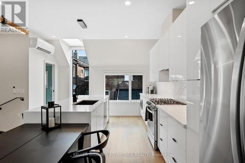 Rear - 386 Concord Avenue, Toronto, ON - Indoor Photo Showing Kitchen With Stainless Steel Kitchen With Upgraded Kitchen