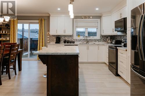 265 Main Street, Wing'S Point, NL - Indoor Photo Showing Kitchen With Stainless Steel Kitchen With Upgraded Kitchen