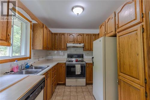 5679 Highway 17, Serpent River, ON - Indoor Photo Showing Kitchen With Double Sink