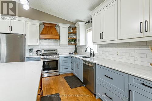 6851 Springfield Road S, Malahide (Mount Salem), ON - Indoor Photo Showing Kitchen With Upgraded Kitchen