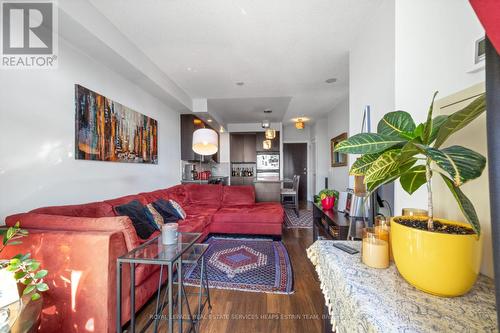 3410 - 120 Homewood Avenue, Toronto, ON - Indoor Photo Showing Living Room With Fireplace