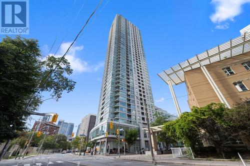 3410 - 120 Homewood Avenue, Toronto, ON - Outdoor With Facade