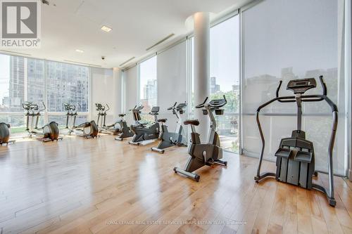 3410 - 120 Homewood Avenue, Toronto, ON - Indoor Photo Showing Gym Room