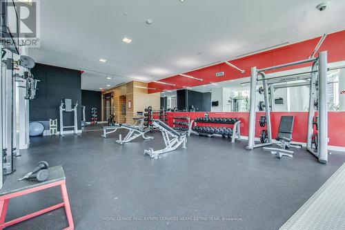 3410 - 120 Homewood Avenue, Toronto, ON - Indoor Photo Showing Gym Room