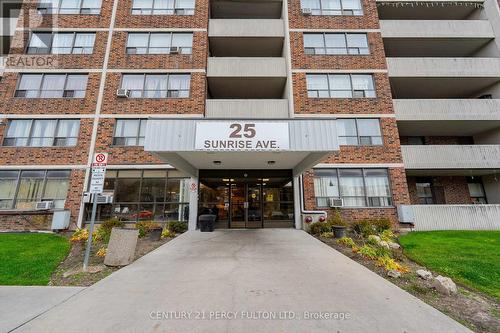 1404 - 25 Sunrise Avenue, Toronto, ON - Outdoor With Balcony With Facade