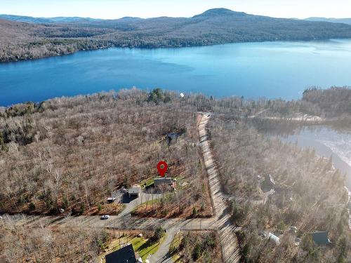 Aerial photo - 10 Ch. Kalmia, Saint-Donat, QC - Outdoor With Body Of Water With View