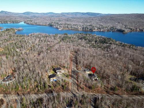 Aerial photo - 10 Ch. Kalmia, Saint-Donat, QC - Outdoor With Body Of Water With View