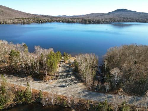 Aerial photo - 10 Ch. Kalmia, Saint-Donat, QC - Outdoor With Body Of Water With View