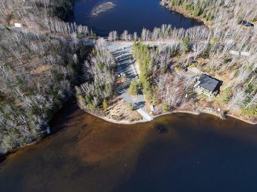 Aerial photo - 10 Ch. Kalmia, Saint-Donat, QC - Outdoor With Body Of Water With View