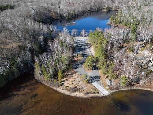 Aerial photo - 10 Ch. Kalmia, Saint-Donat, QC - Outdoor With Body Of Water With View