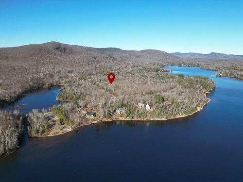 Aerial photo - 10 Ch. Kalmia, Saint-Donat, QC - Outdoor With Body Of Water With View