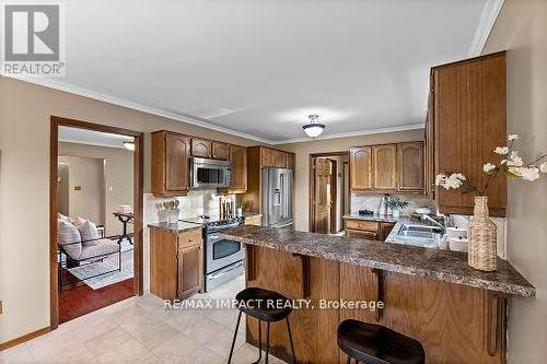 14 Dawson Road, Otonabee-South Monaghan, ON - Indoor Photo Showing Kitchen With Double Sink