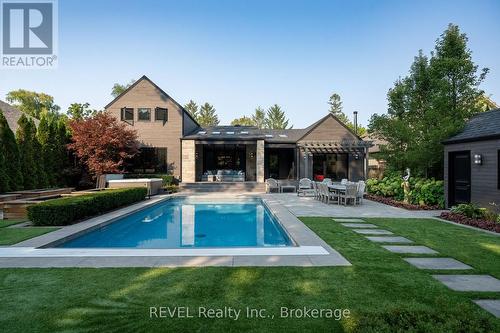 566 Lansdowne Avenue, Niagara-On-The-Lake (Town), ON - Outdoor With In Ground Pool