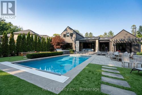 566 Lansdowne Avenue, Niagara-On-The-Lake (Town), ON - Outdoor With In Ground Pool