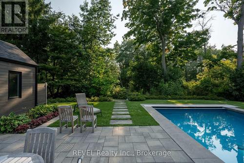 566 Lansdowne Avenue, Niagara-On-The-Lake (Town), ON - Outdoor With In Ground Pool With Deck Patio Veranda