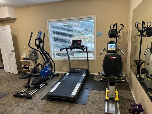 316-2100 Boucherie Road, West Kelowna, BC - Indoor Photo Showing Gym Room