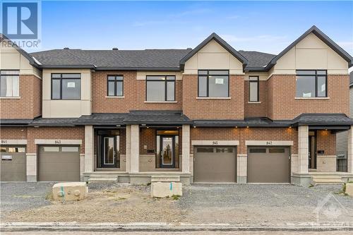 845 Mochi Circle, Ottawa, ON - Outdoor With Facade