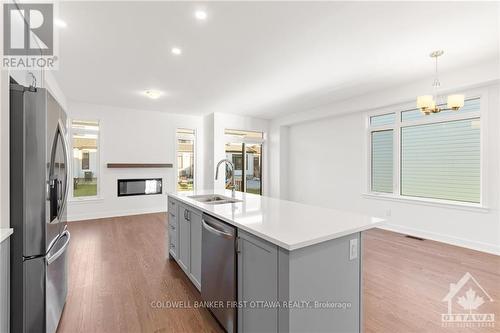 845 Mochi Circle, Ottawa, ON - Indoor Photo Showing Kitchen With Double Sink With Upgraded Kitchen