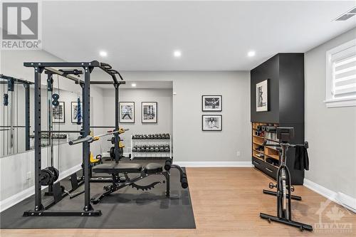 500 Shoreway Drive, Greely, ON - Indoor Photo Showing Gym Room