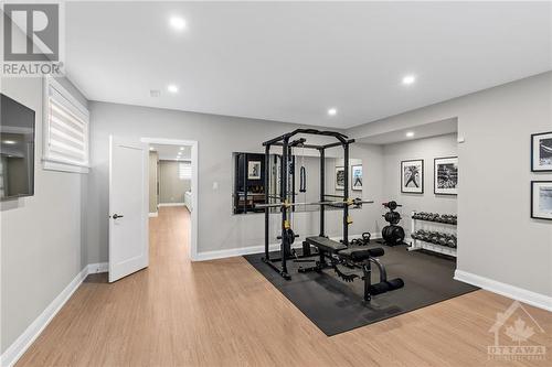 500 Shoreway Drive, Greely, ON - Indoor Photo Showing Gym Room