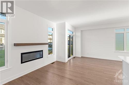 124 Big Dipper Street, Ottawa, ON - Indoor Photo Showing Living Room With Fireplace