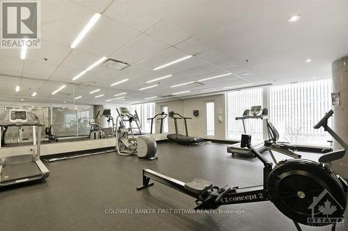 2504 - 179 Metcalfe Street, Ottawa, ON - Indoor Photo Showing Gym Room