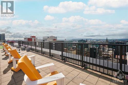 2504 - 179 Metcalfe Street, Ottawa, ON - Outdoor With Balcony With View