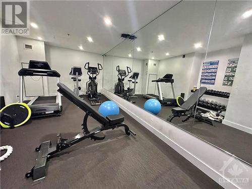 360 Mcleod Street Unit#302, Ottawa, ON - Indoor Photo Showing Gym Room