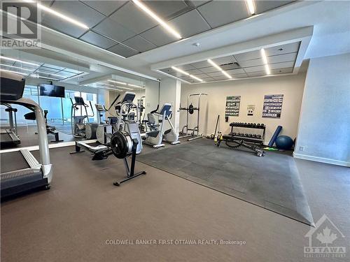 302 - 360 Mcleod Street, Ottawa, ON - Indoor Photo Showing Gym Room