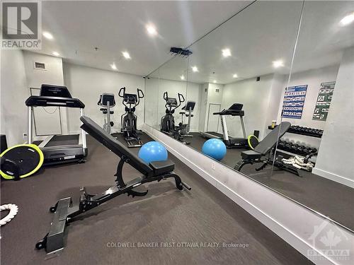 302 - 360 Mcleod Street, Ottawa, ON - Indoor Photo Showing Gym Room