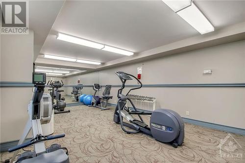 100 Grant Carman Drive Unit#706, Ottawa, ON - Indoor Photo Showing Gym Room