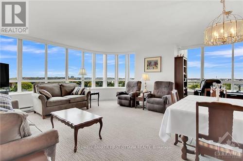 706 - 100 Grant Carman Drive, Ottawa, ON - Indoor Photo Showing Living Room