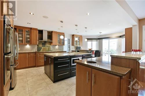 9 Rosethorn Way, Kanata, ON - Indoor Photo Showing Kitchen With Double Sink