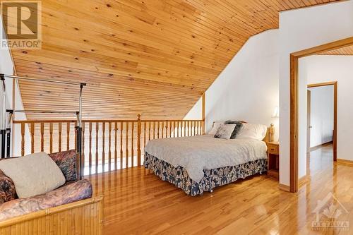 Second floor large loft, currently used as extra bedroom - 4055 Hanley Lane, Perth, ON - Indoor Photo Showing Bedroom