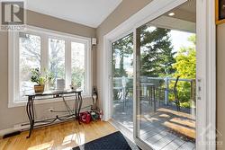 Patio door to covered patio - 