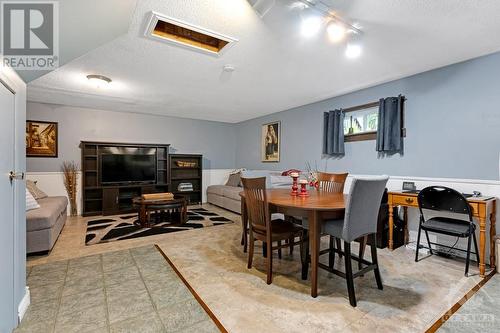 Lower level family room - 479 Drummond Concession 11 Road, Carleton Place, ON - Indoor Photo Showing Dining Room