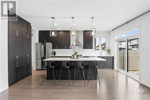 Chef inspired designer kitchen includes all you could need for cooking & hosting. - 272 Big Dipper Street, Ottawa, ON - Indoor Photo Showing Kitchen With Upgraded Kitchen