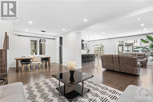 Builder specs made as dining room with plenty of opportunity for design. - 272 Big Dipper Street, Ottawa, ON - Indoor Photo Showing Living Room