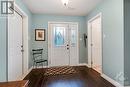 Welcoming foyer has walk-in closet - 28 Mountain View Lane, Westport, ON  - Indoor Photo Showing Other Room 