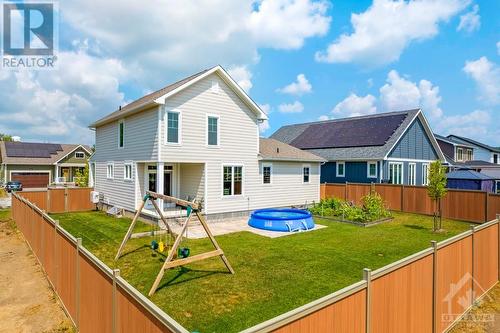 Big back yard with vegetable garden - 27 Shelter Cove Drive, Westport, ON - Outdoor