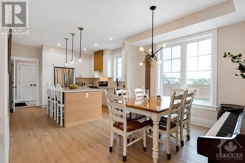 Open living, dining and kitchen - 27 Shelter Cove Drive, Westport, ON - Indoor Photo Showing Dining Room