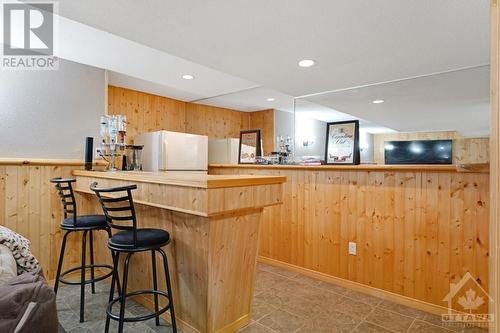 Lower level dry bar for family gatherings and entertainment - 9334 Branch Road, North Augusta, ON - Indoor