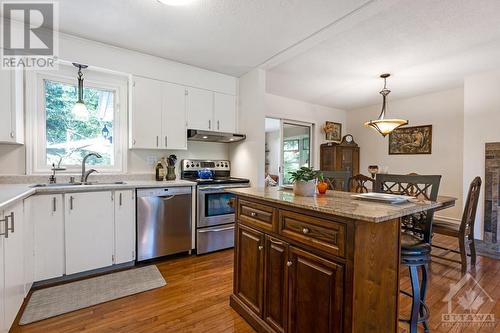 Designed for family gatherings and entertaining - 124 Second Avenue, Carleton Place, ON - Indoor Photo Showing Kitchen With Double Sink