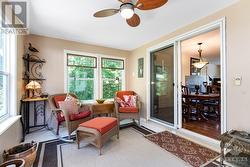 Patio doors from dining room to sunroom - 